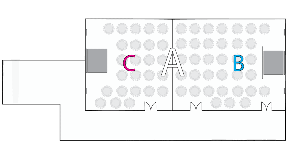 layout de salones millennium